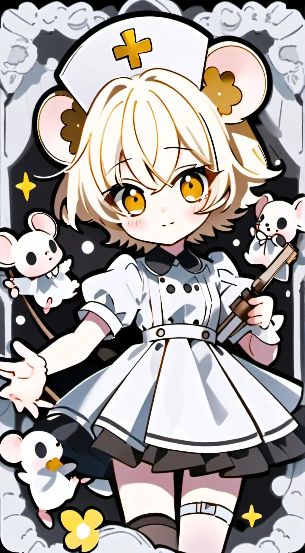 ai character: Terrible mouse  background
