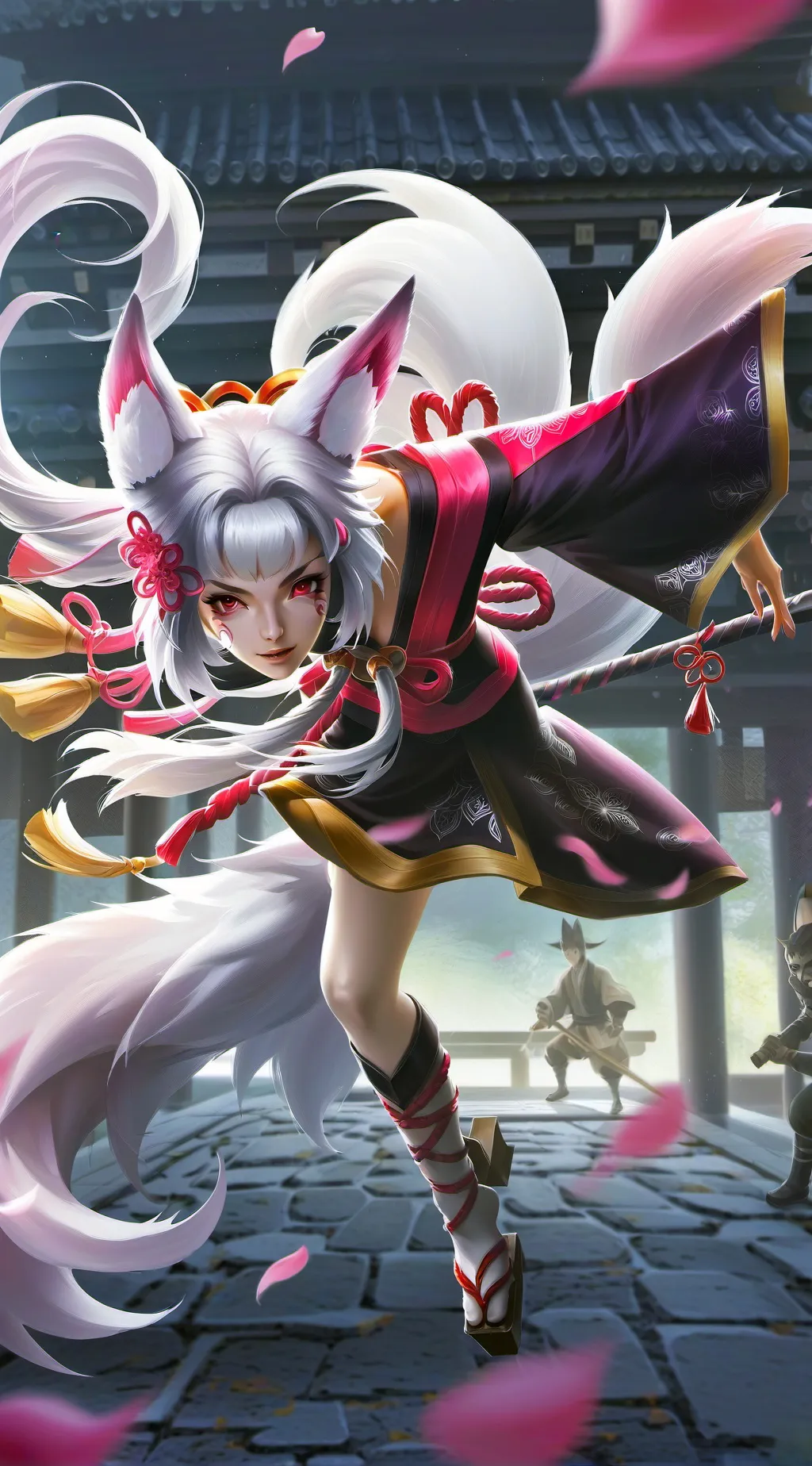 ai character: Yae Miko background