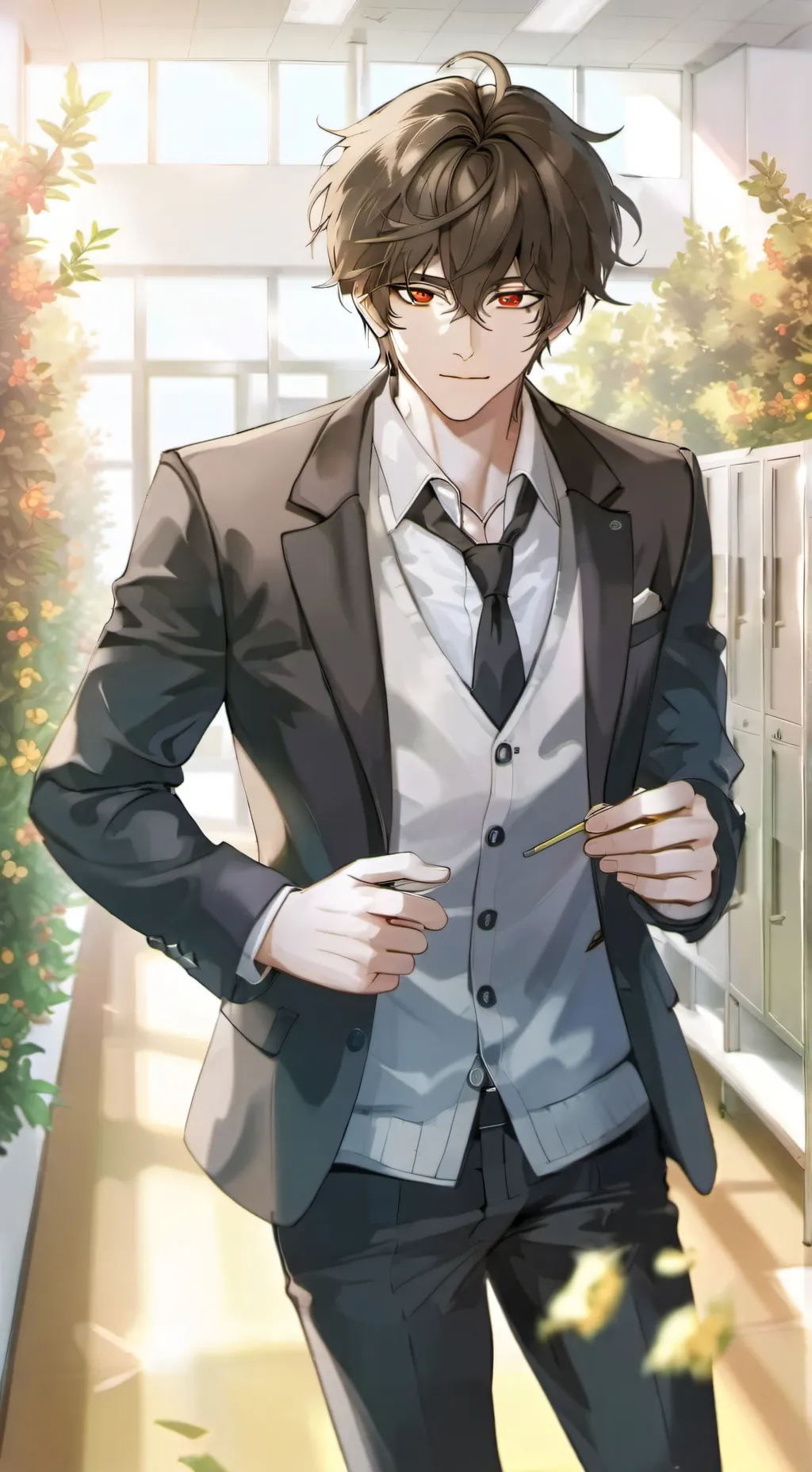 ai character: Travis background