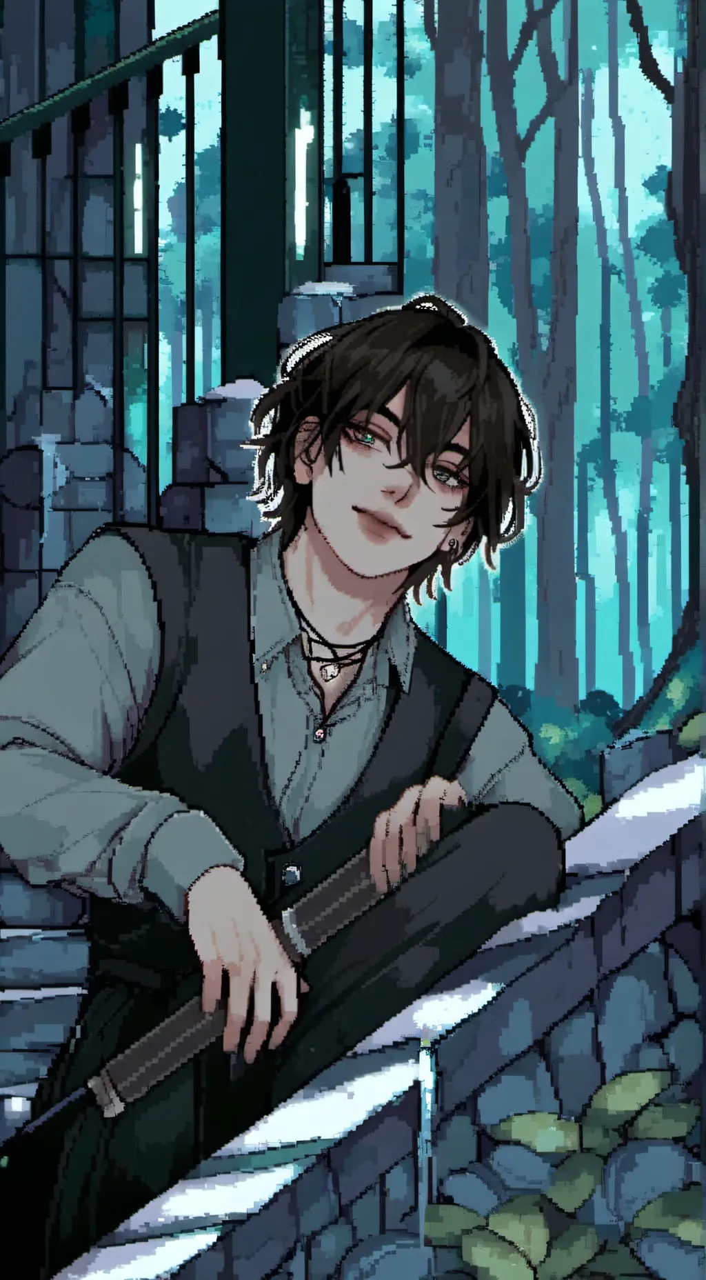ai character: Beanzo background