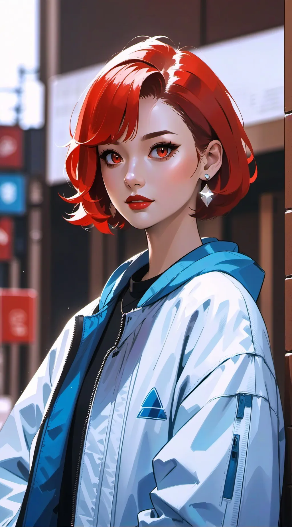 ai character: настя background