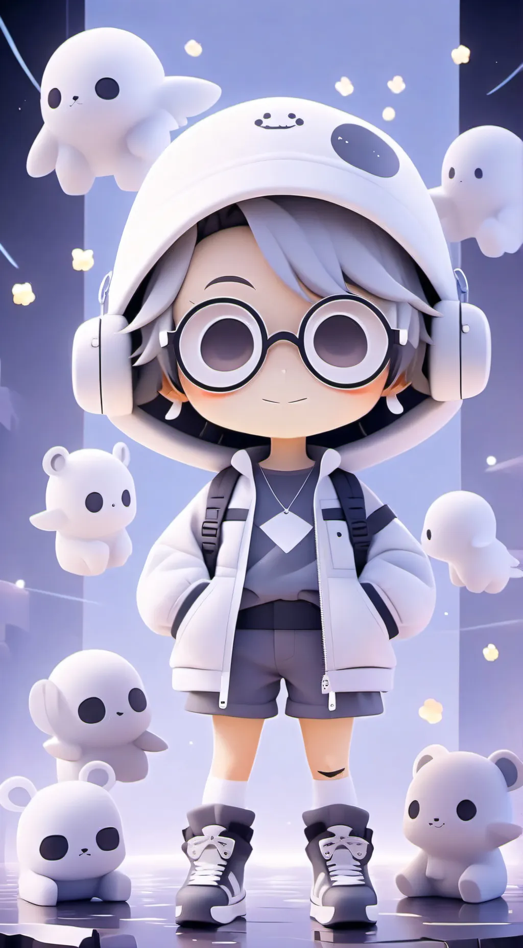 ai character: wenda terminada background