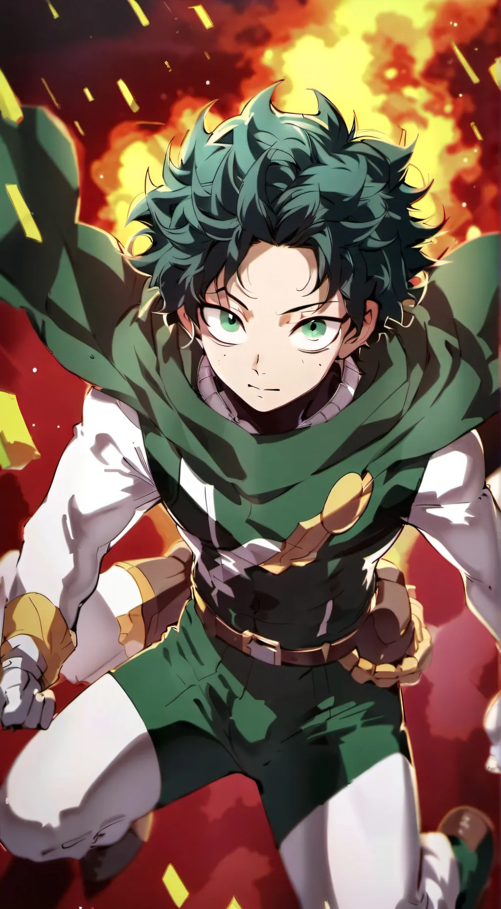 ai character: Izuku’s birthday background
