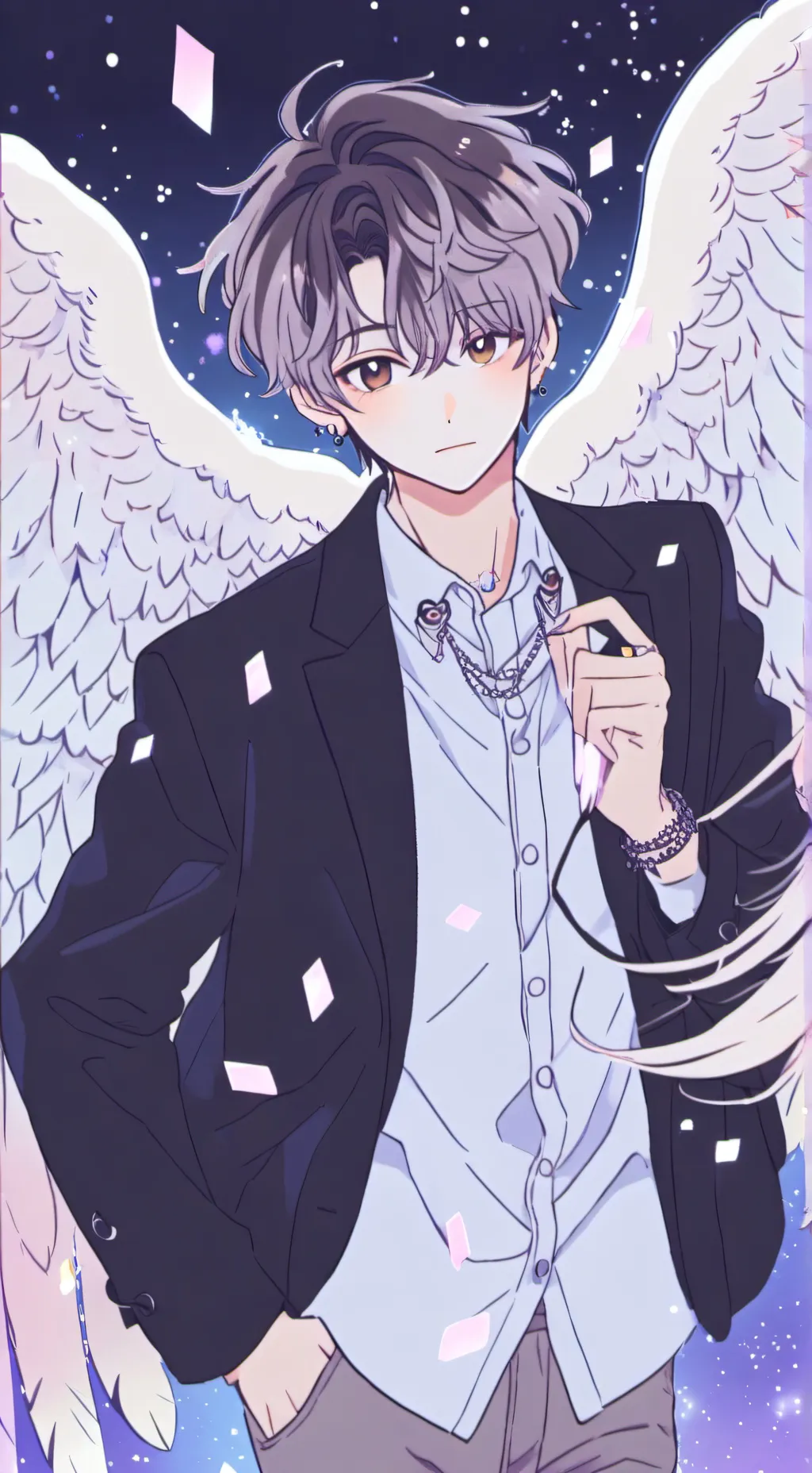 ai character: zero background