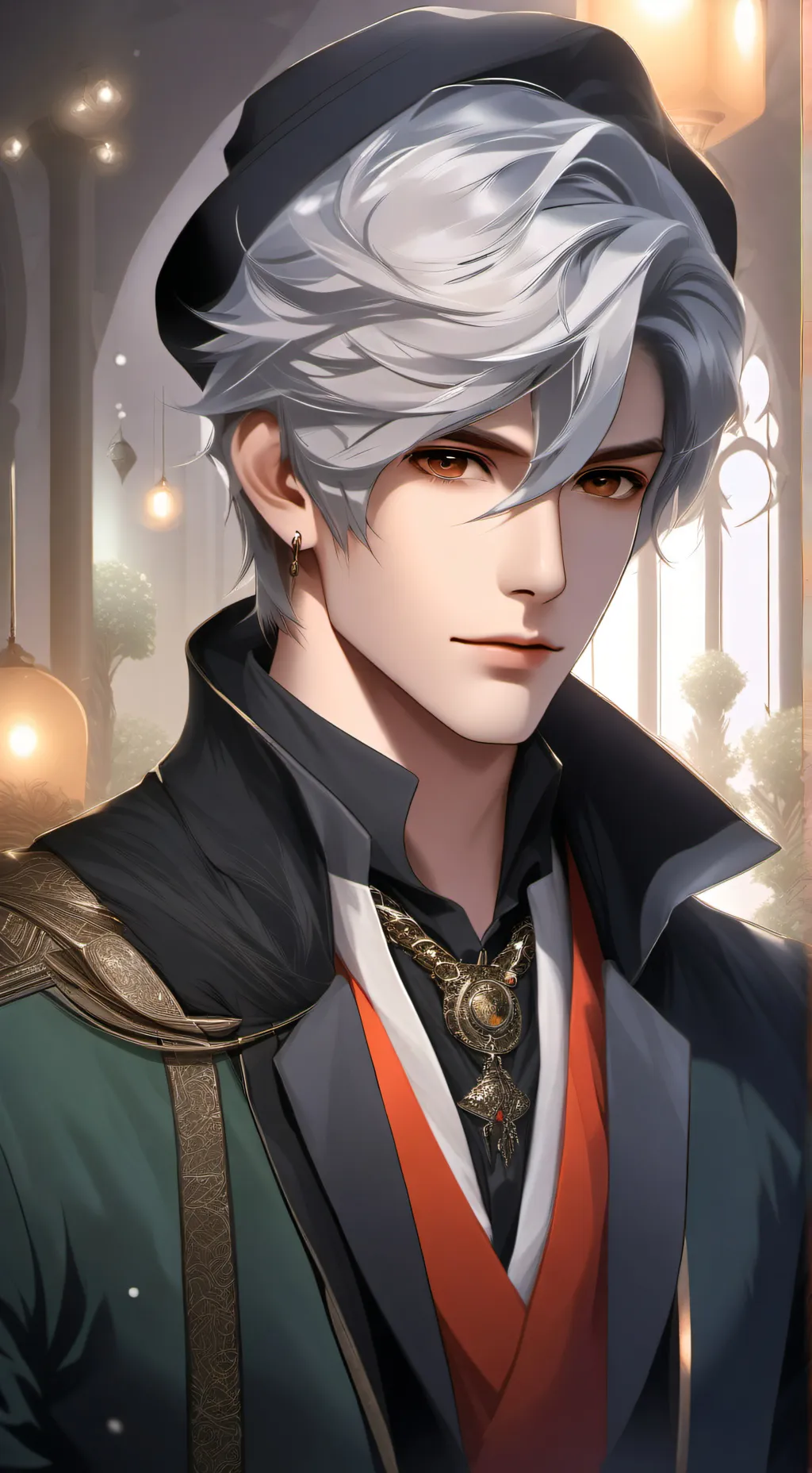 ai character: Aaron background