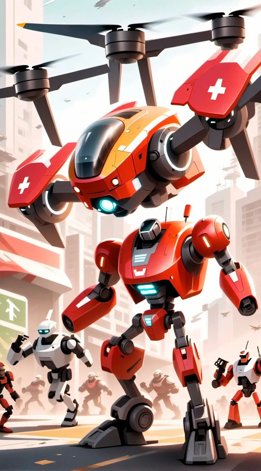 ai character: Fazforce vs MD  background