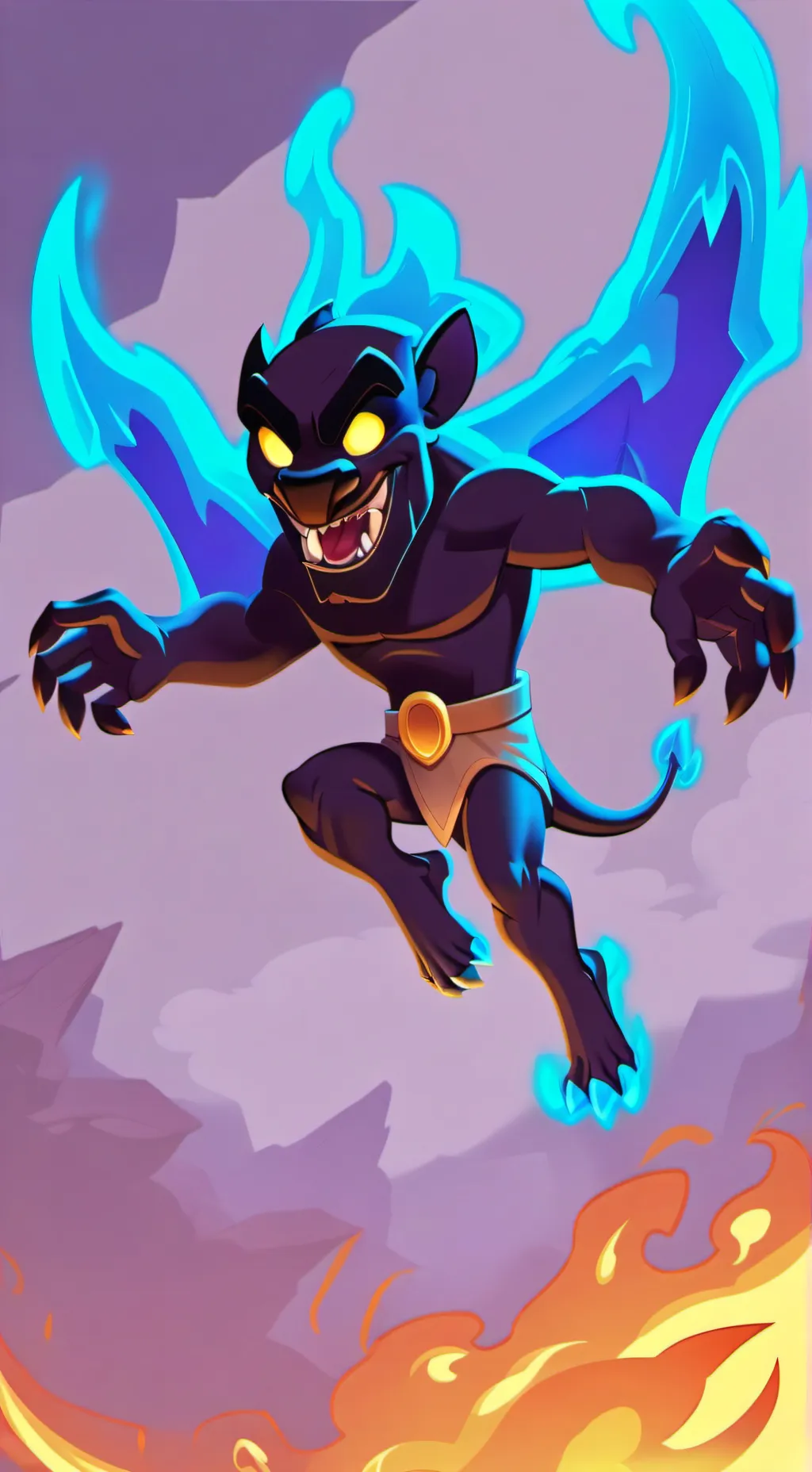 ai character: Nightmare Treblist background