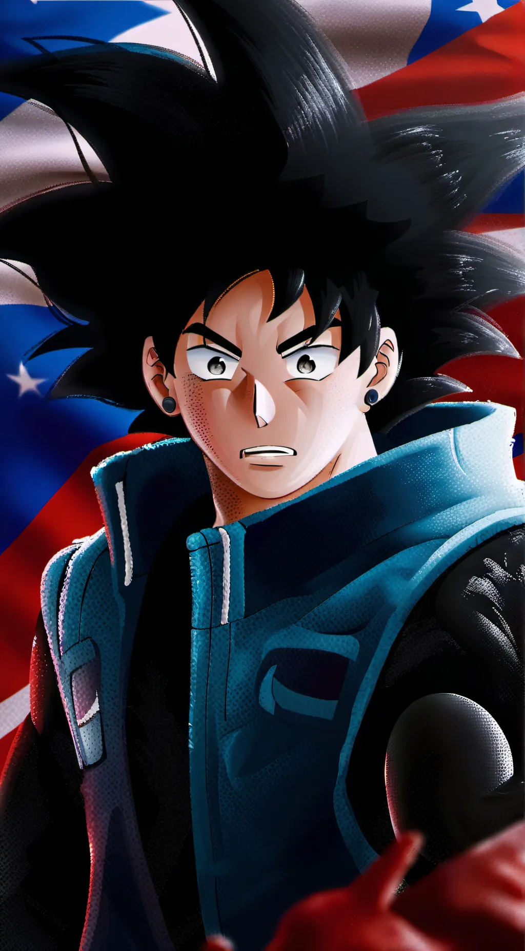 ai character: goku background