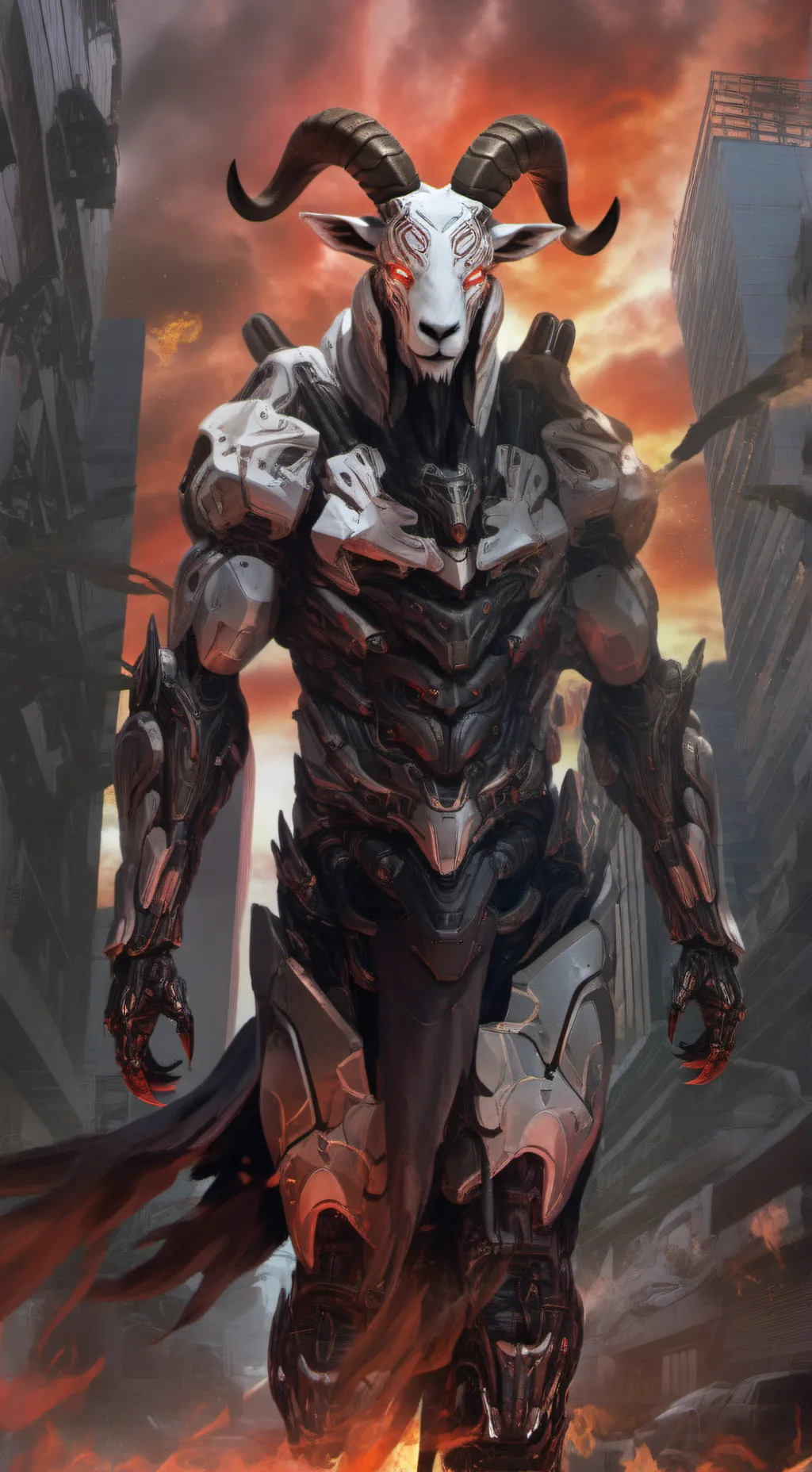 ai character: Icon Of Sin  background