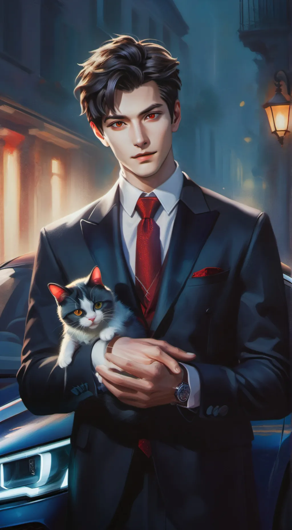 ai character: Anthony background