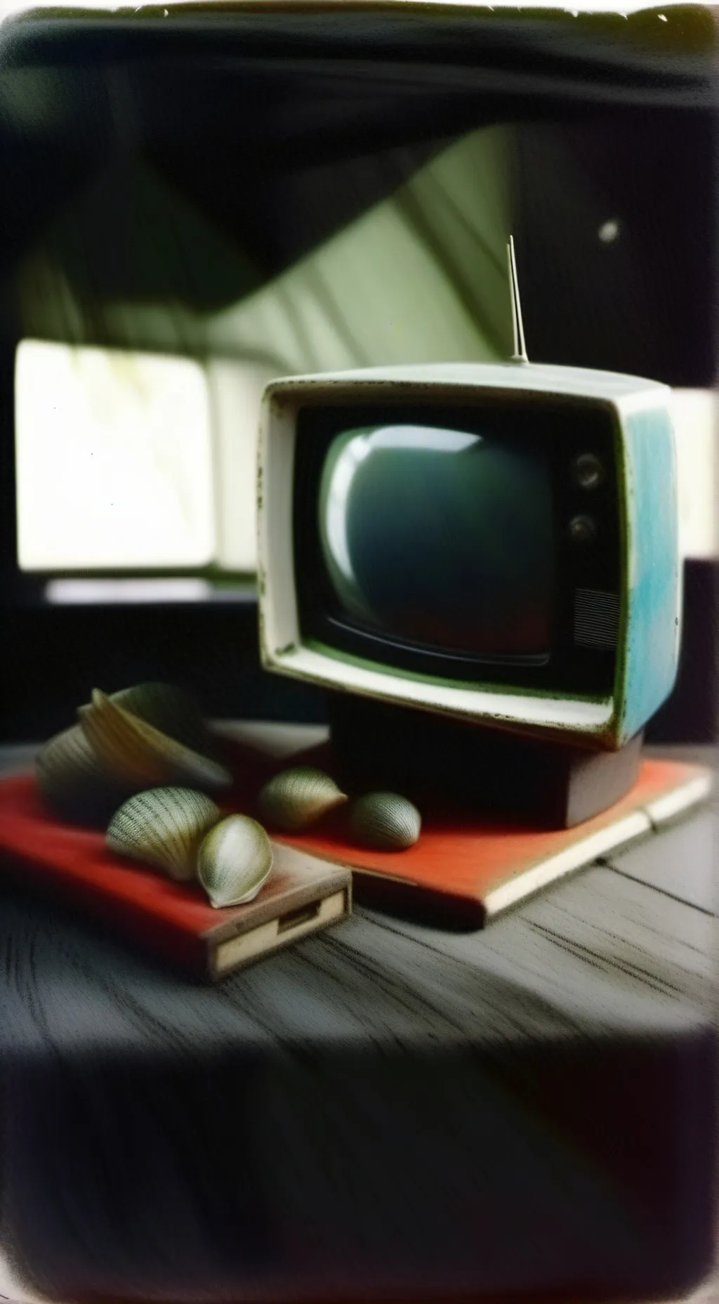 ai character: Shellvision📺🐚 background