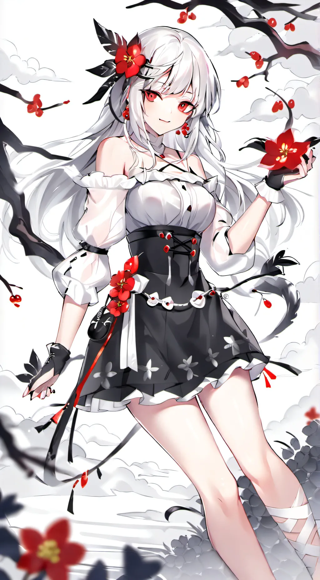 ai character: Lily background