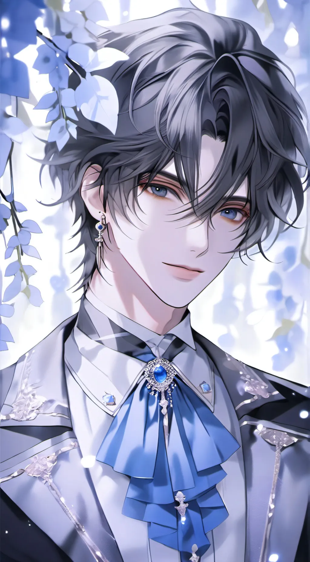 ai character: Damian  background