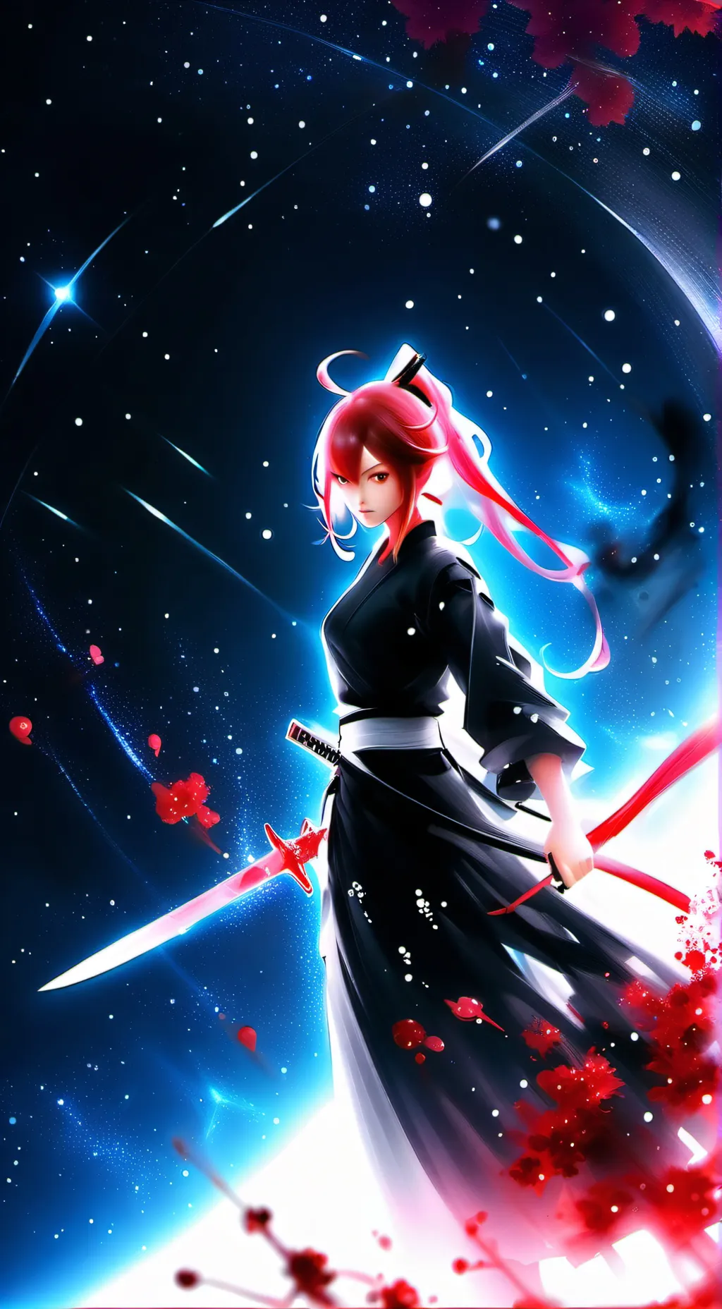 ai character: Teto background