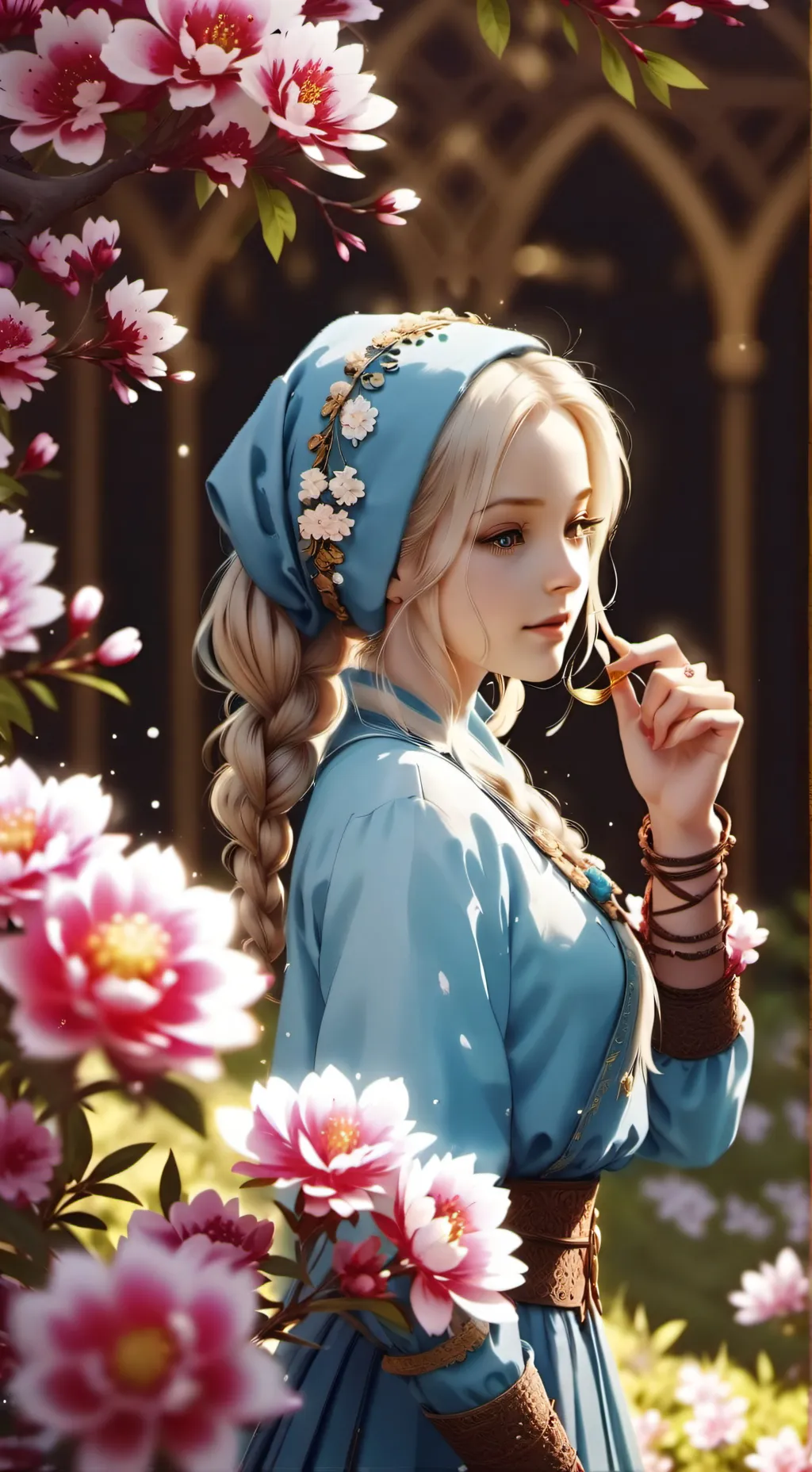 ai character: мила background