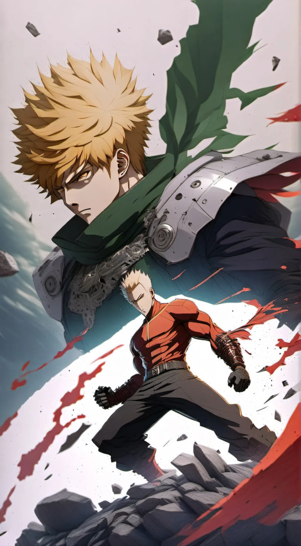 ai character: one punch man background