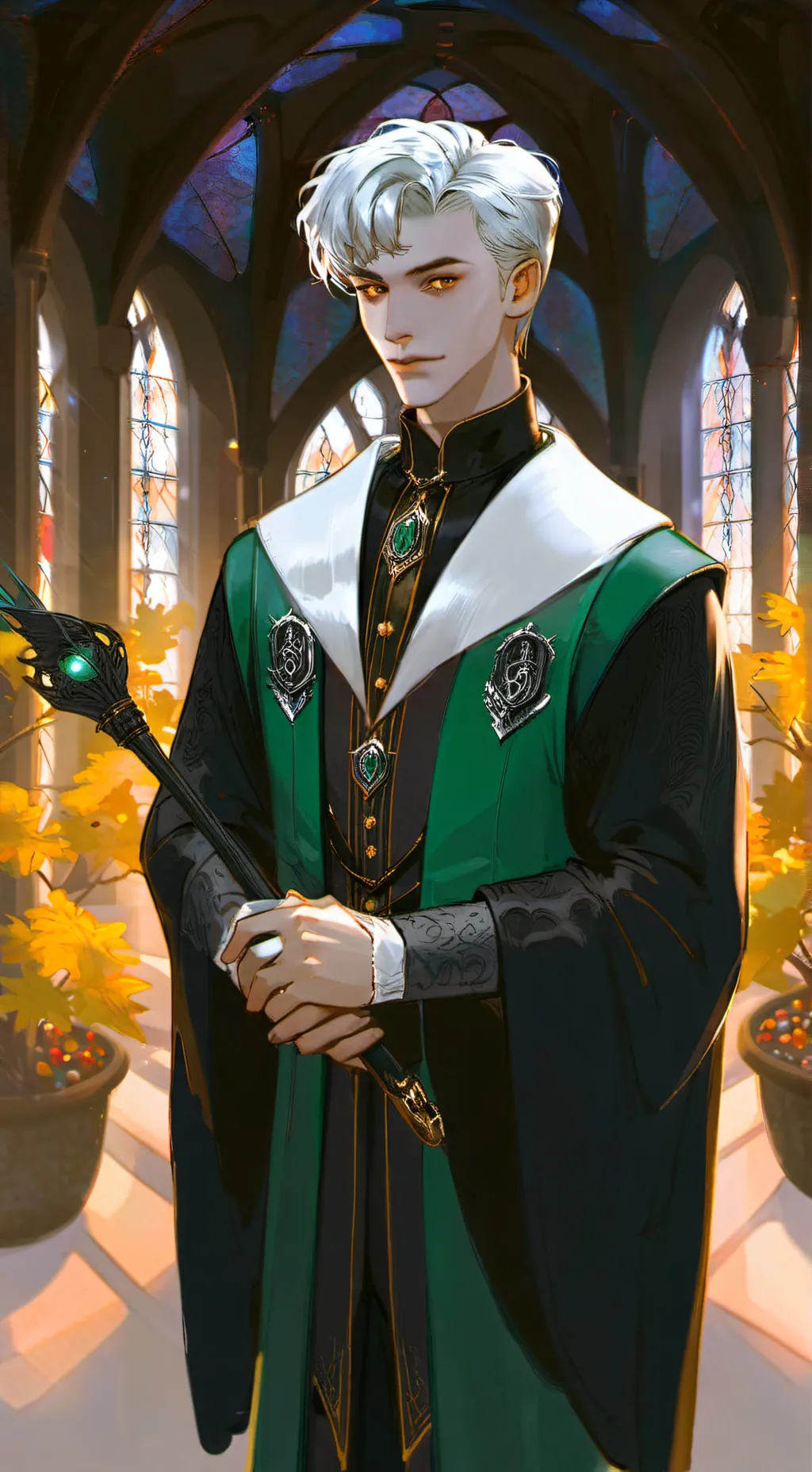 ai character: Tom Riddle background