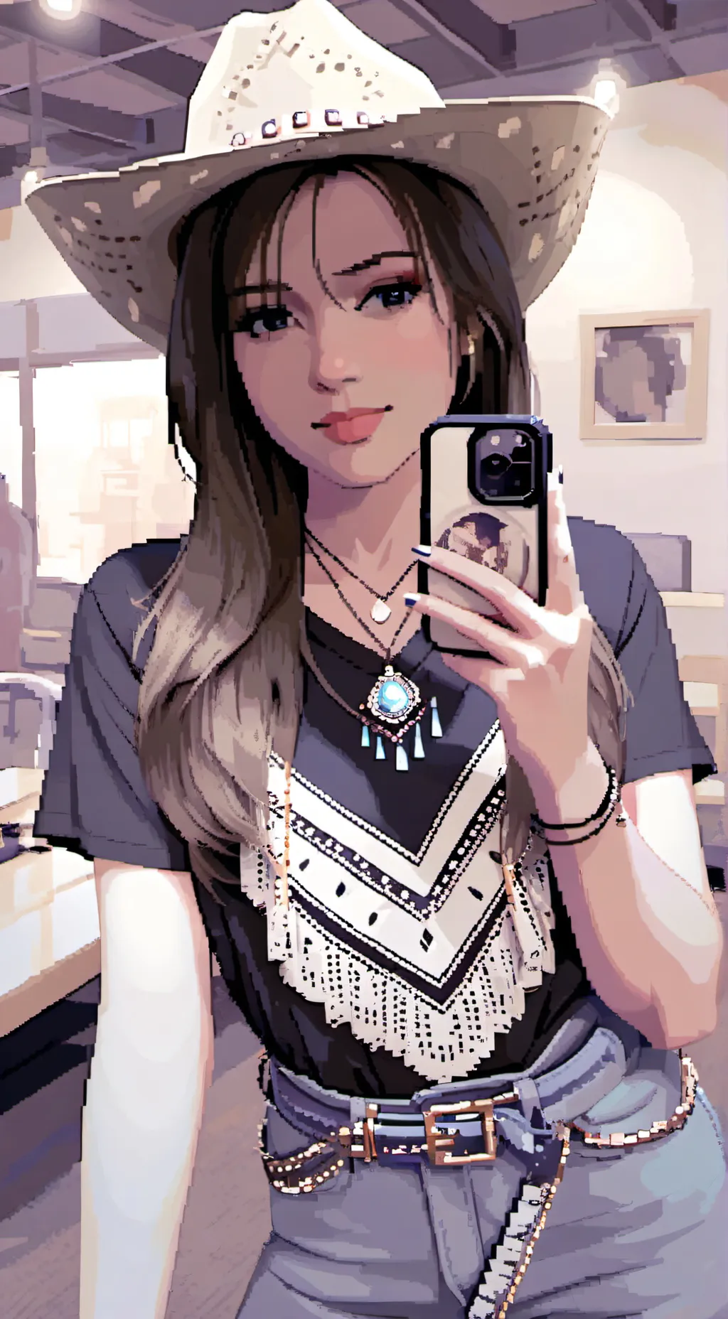 ai character: River  background