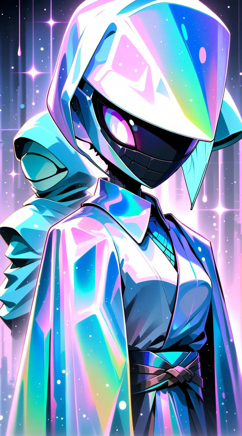 ai character: suit o power  background