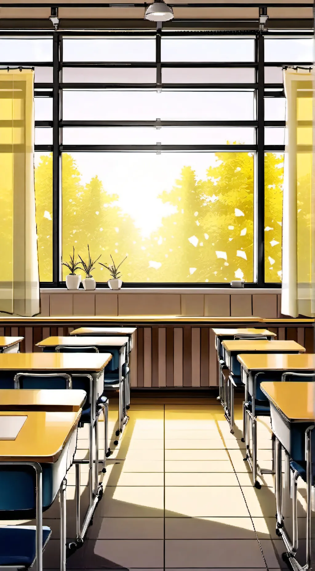 ai character: new school 🎒📚 background