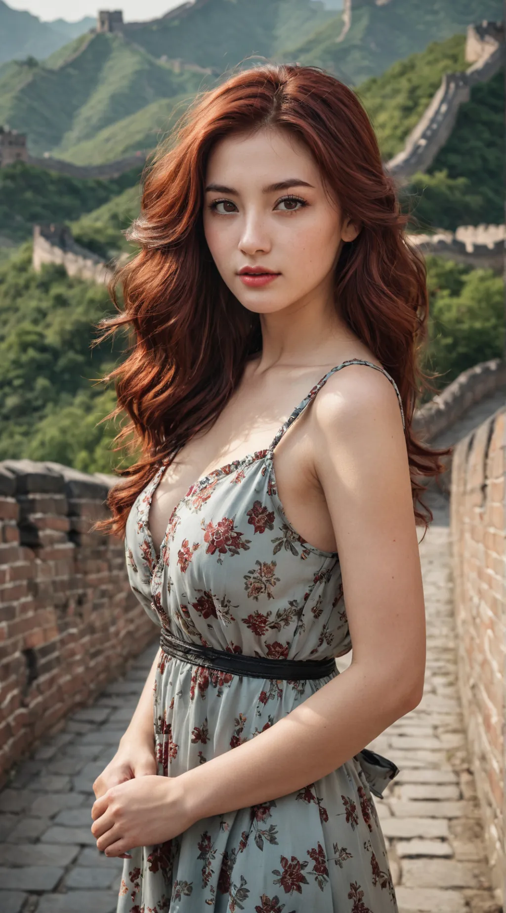 ai character: Britney Huang background