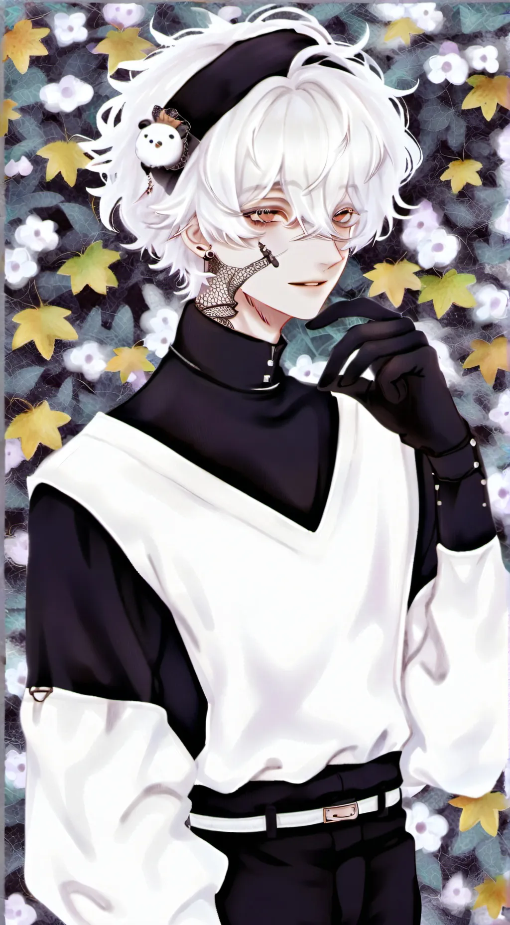 ai character: Zander background