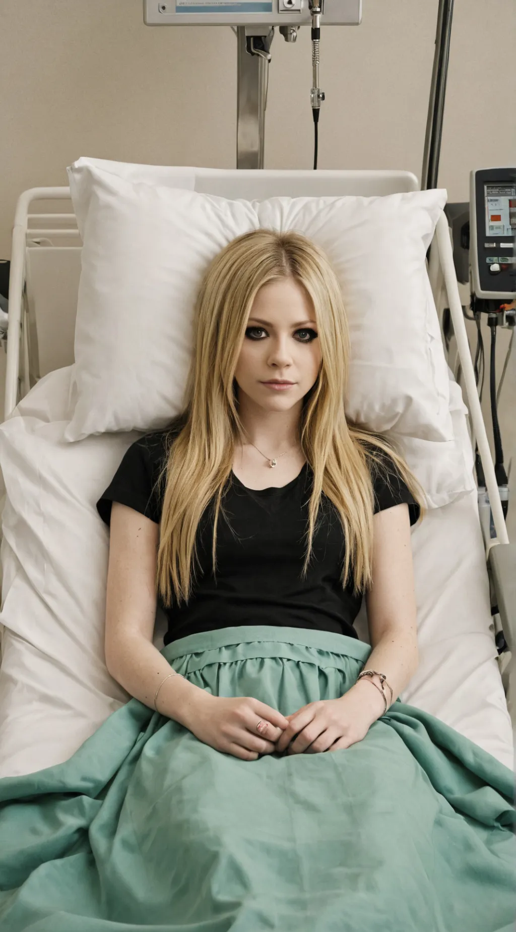 ai character: Avril Lavigne  background