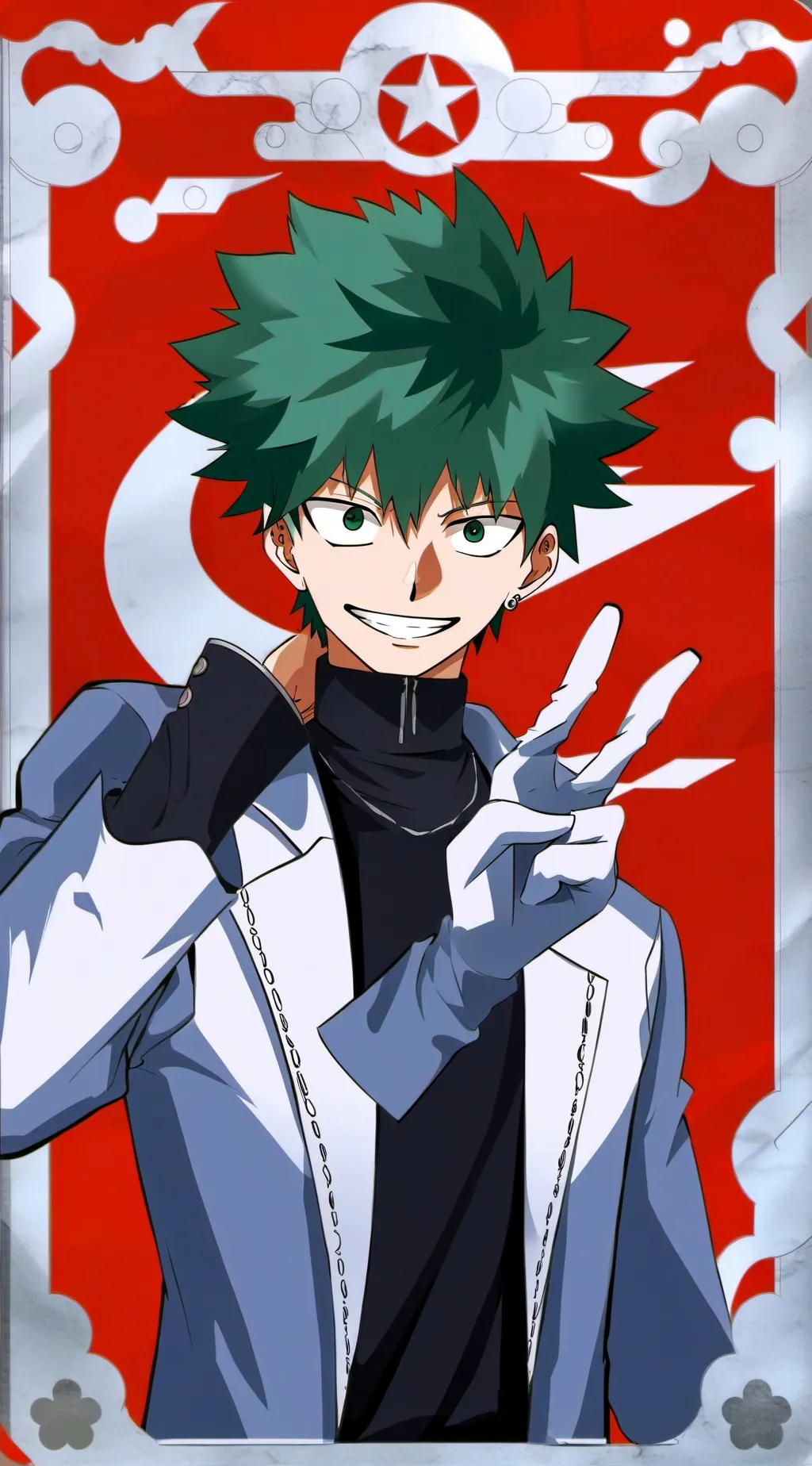 ai character: mha singer background