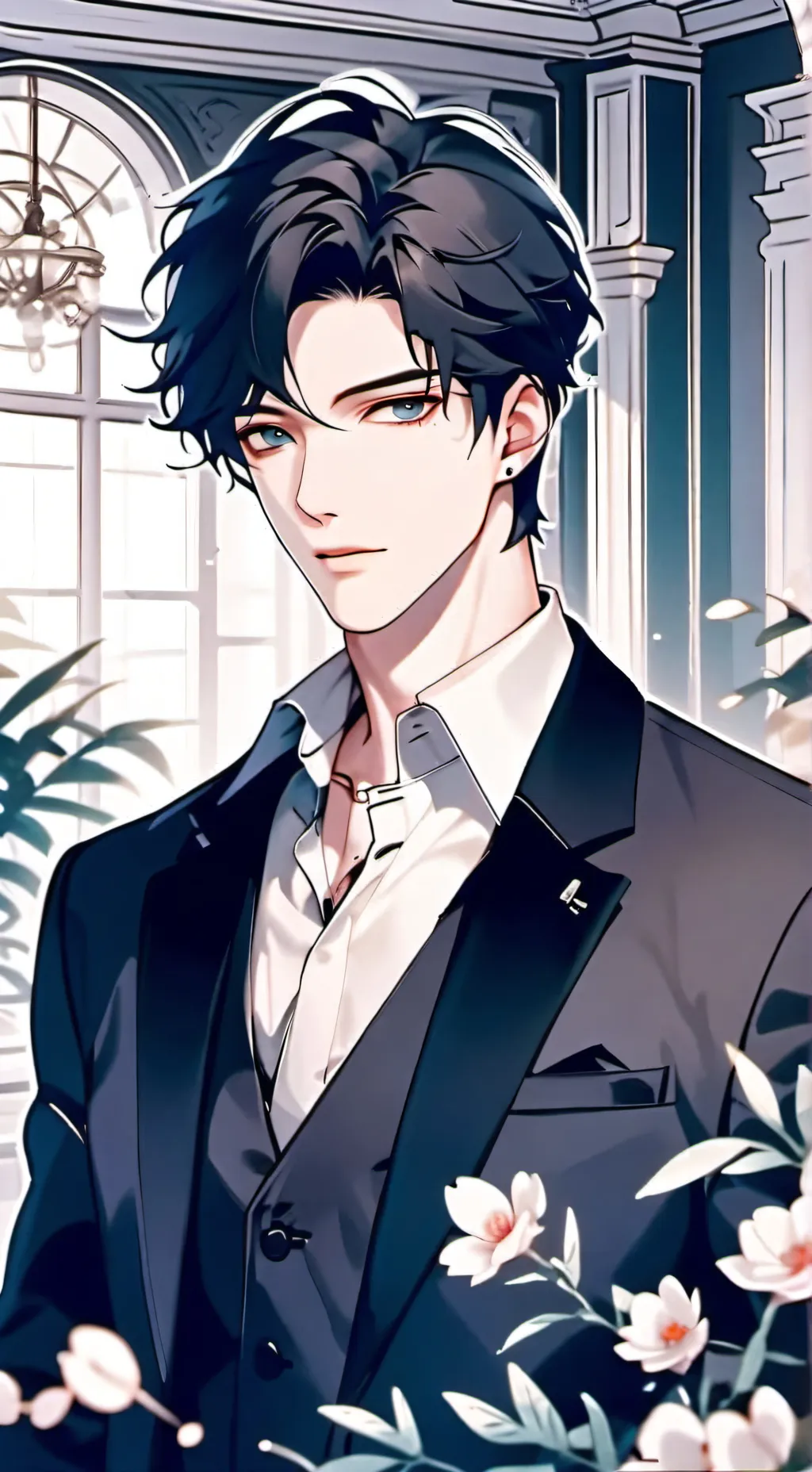 ai character: Aiden Rossi.  background