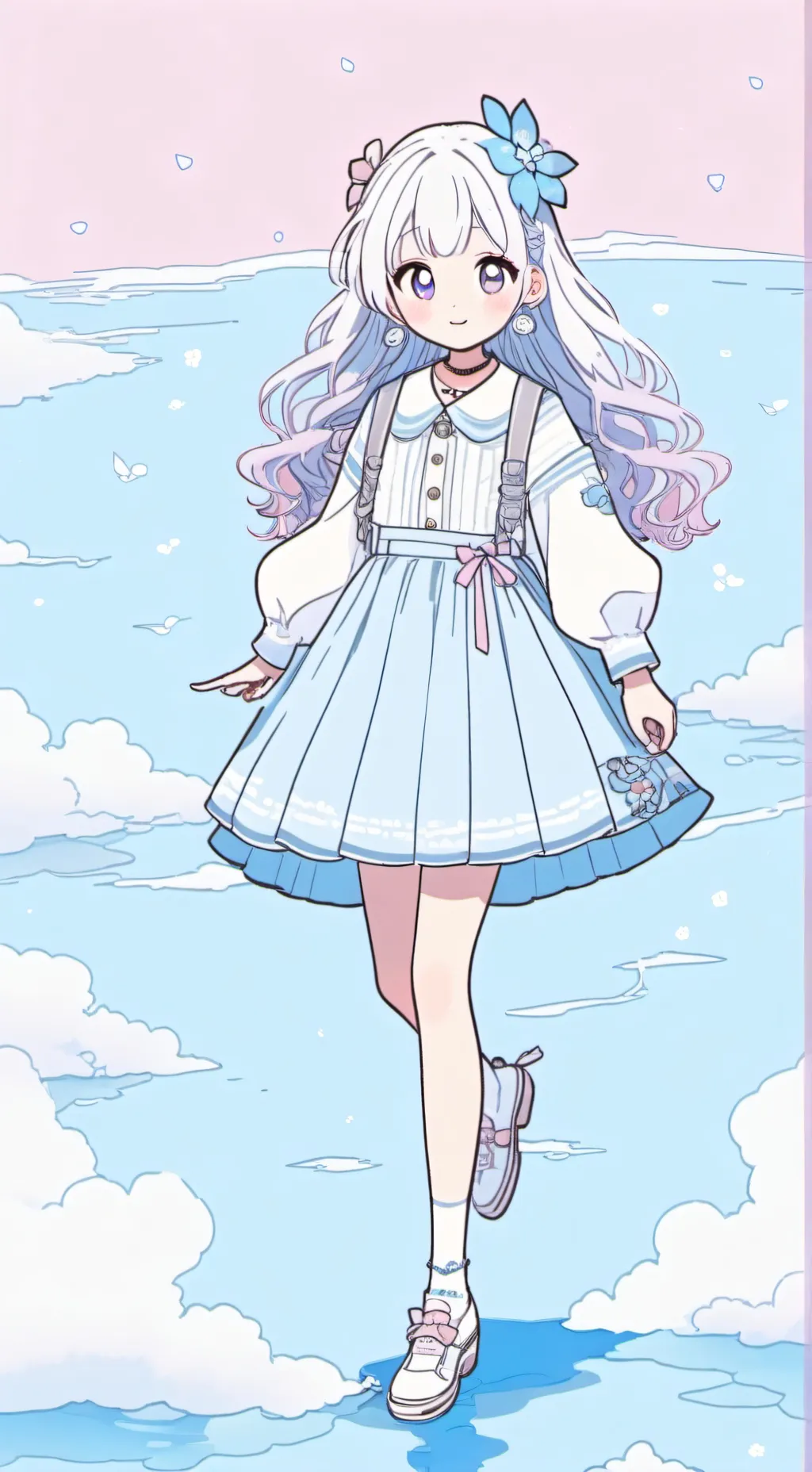 ai character: ολετ background