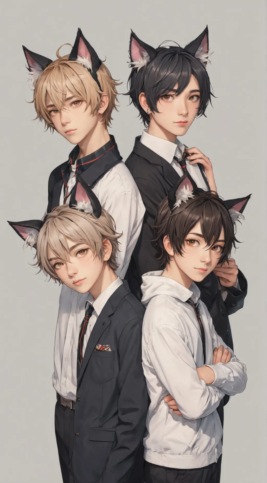 ai character: Kny(seus gatinhos) background