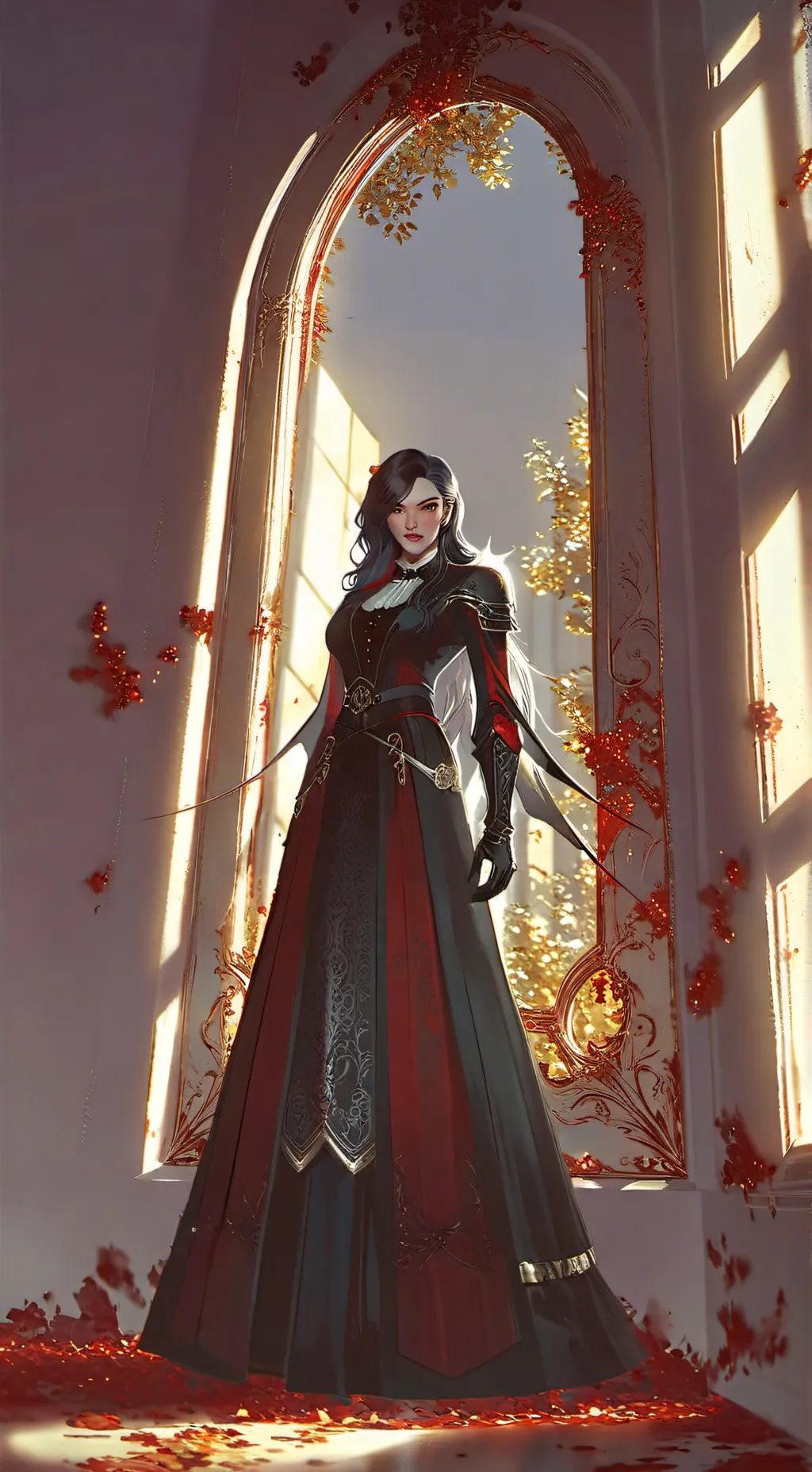 ai character: Darcy  background