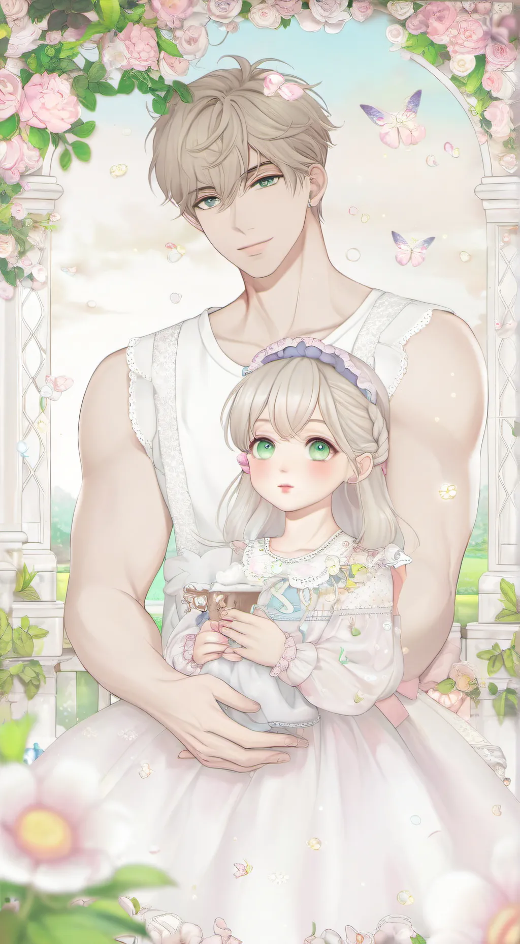 ai character: 🖤🌹Manu🌹🖤 background