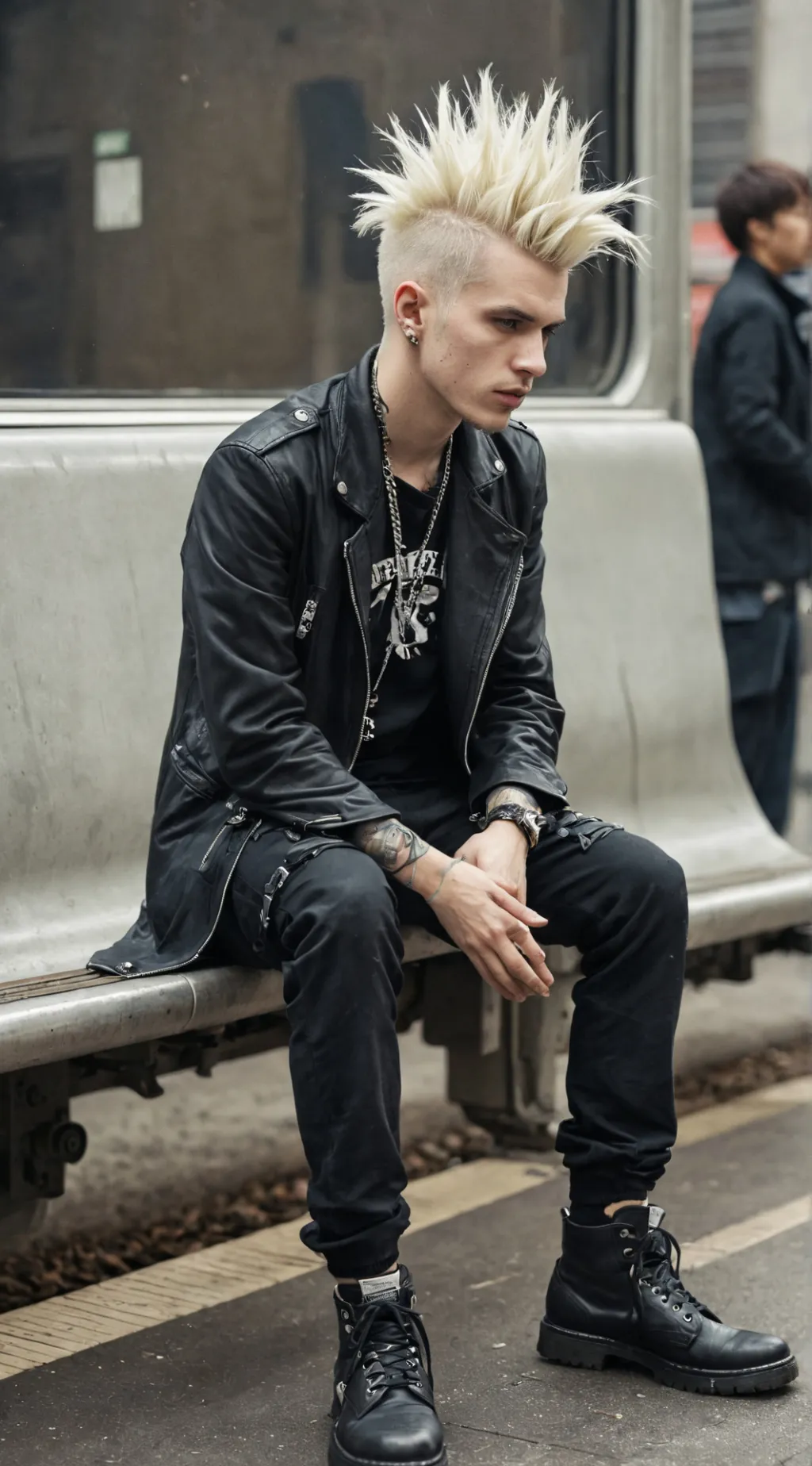 ai character: Punk Ralf  background