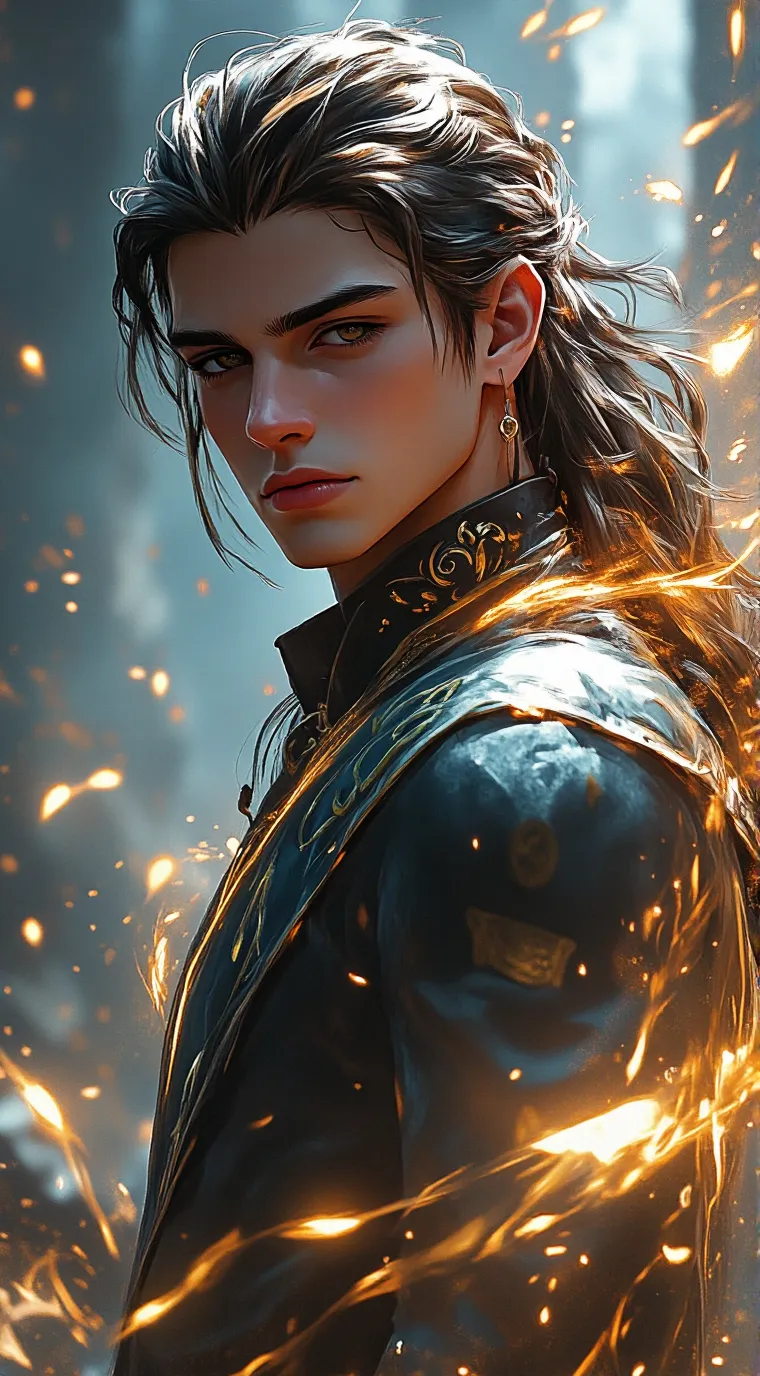 ai character: Crown prince Ryu background