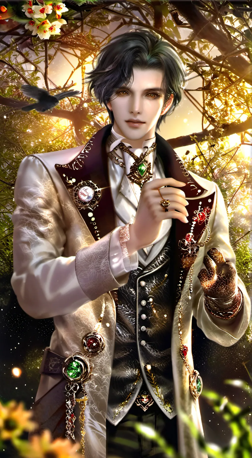 ai character: Jason  background