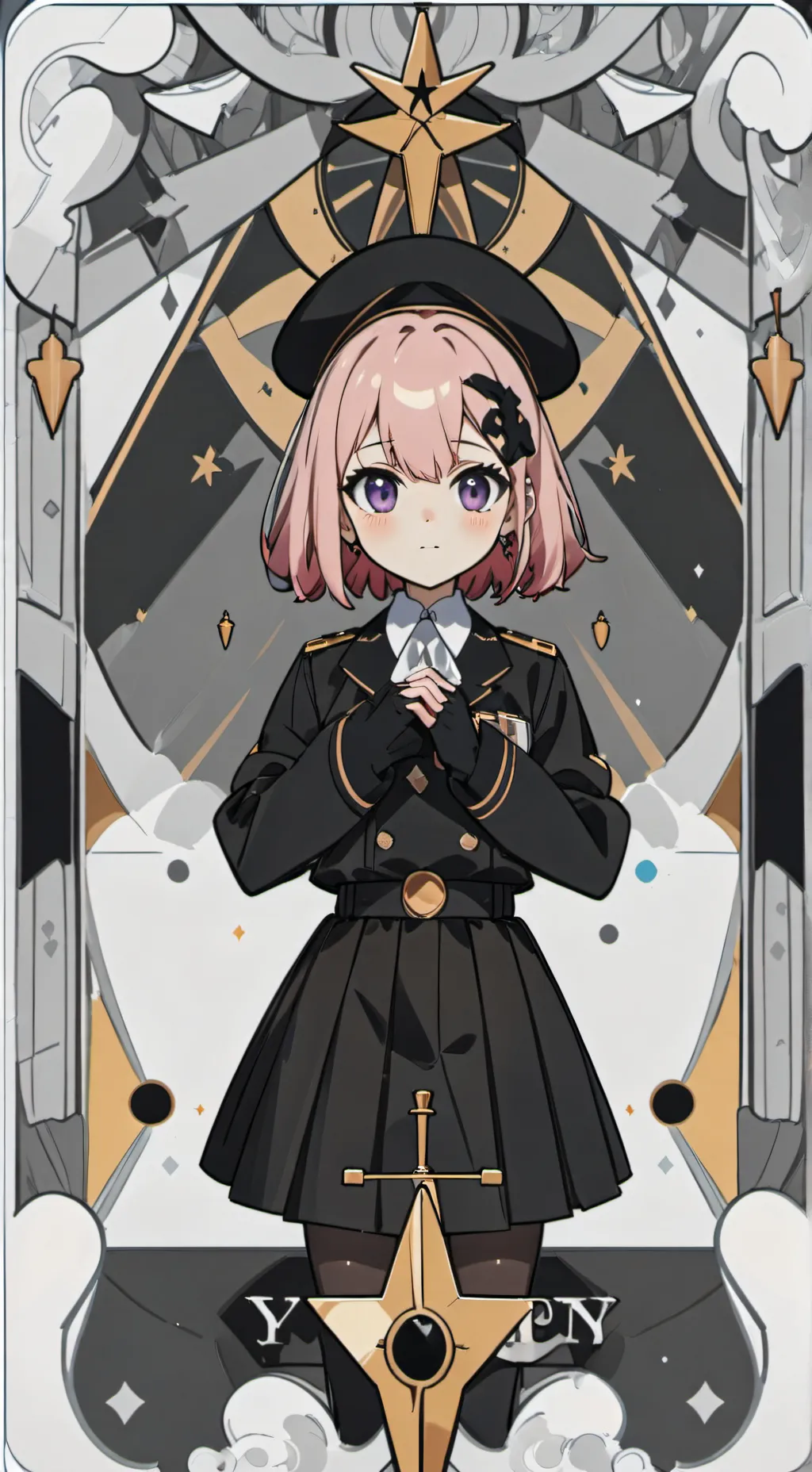 ai character: Anya forger background