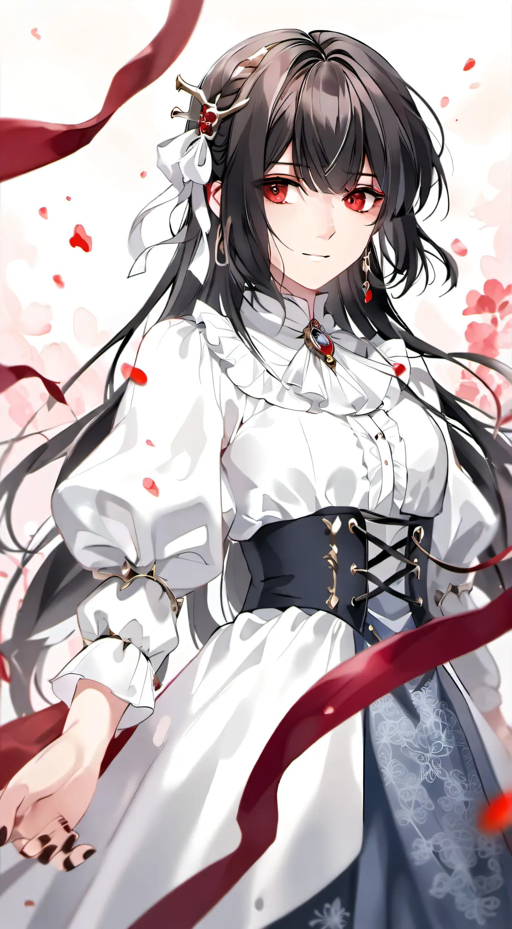 ai character: Rose San  background
