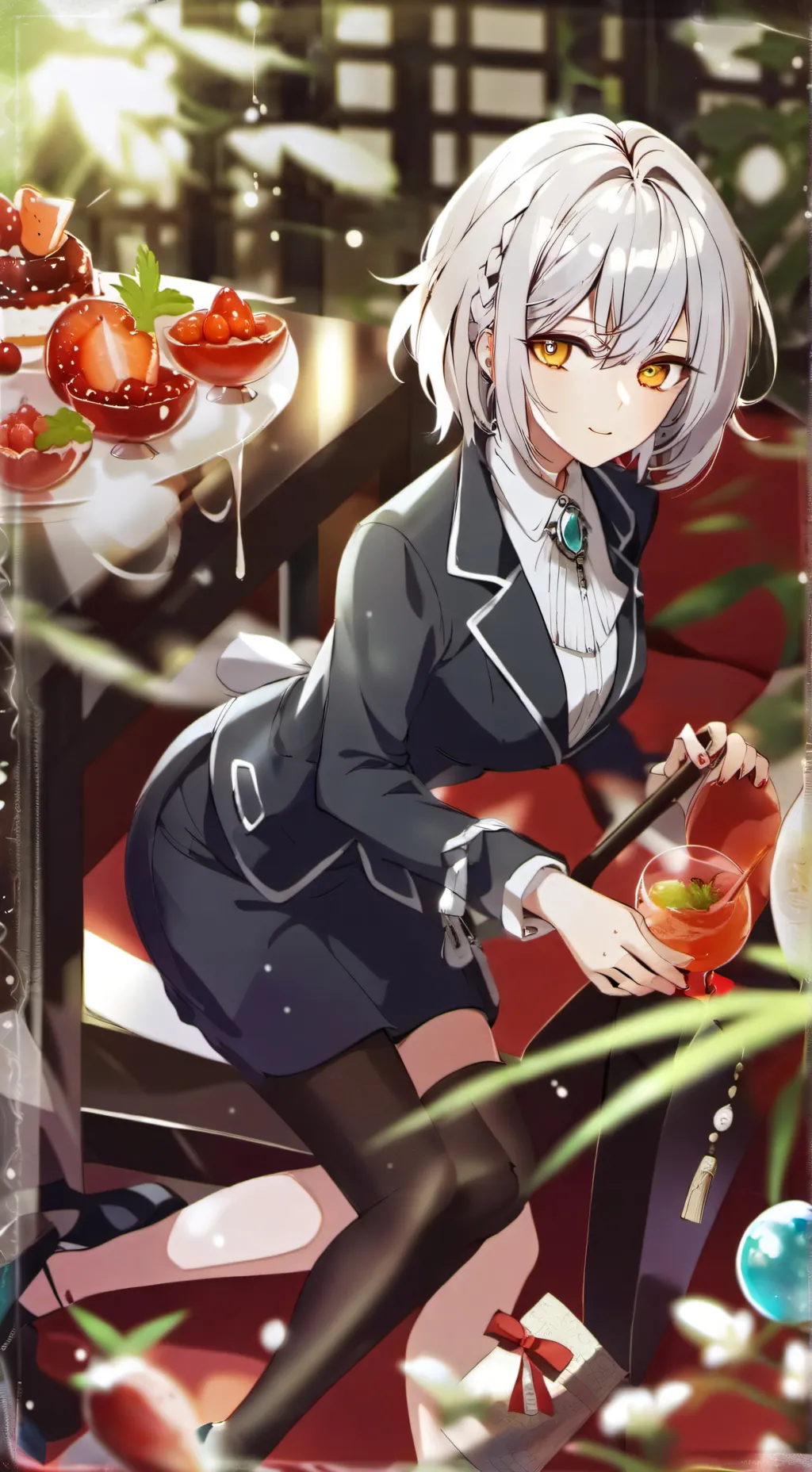 ai character: Ava waiter’s  background