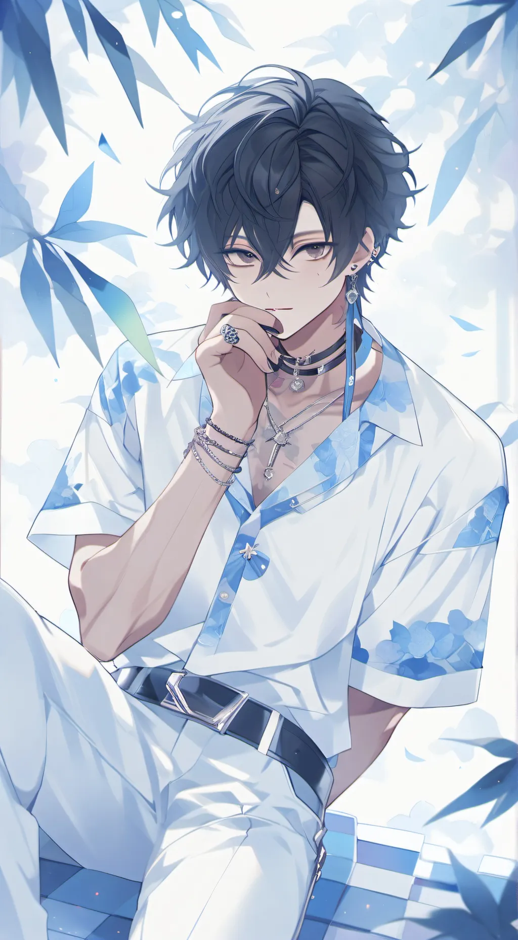 ai character: Isaac  background