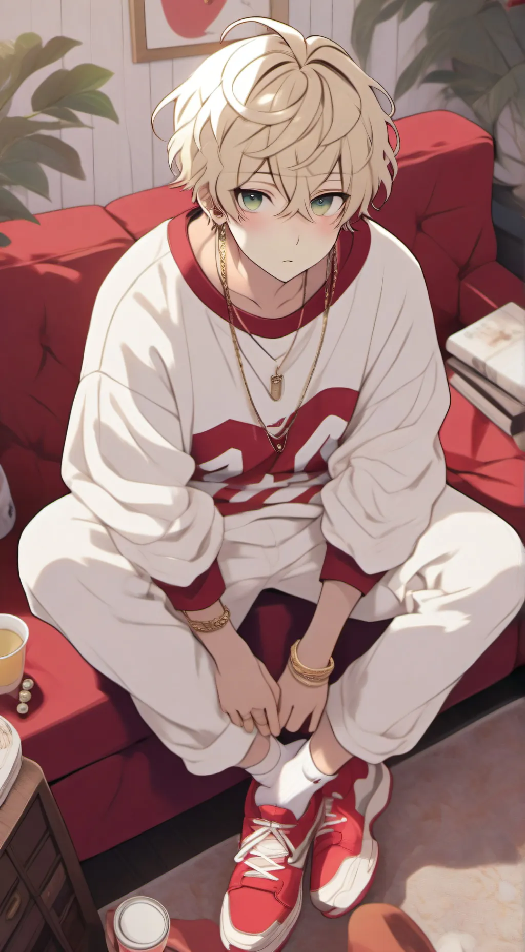 ai character: Ash background