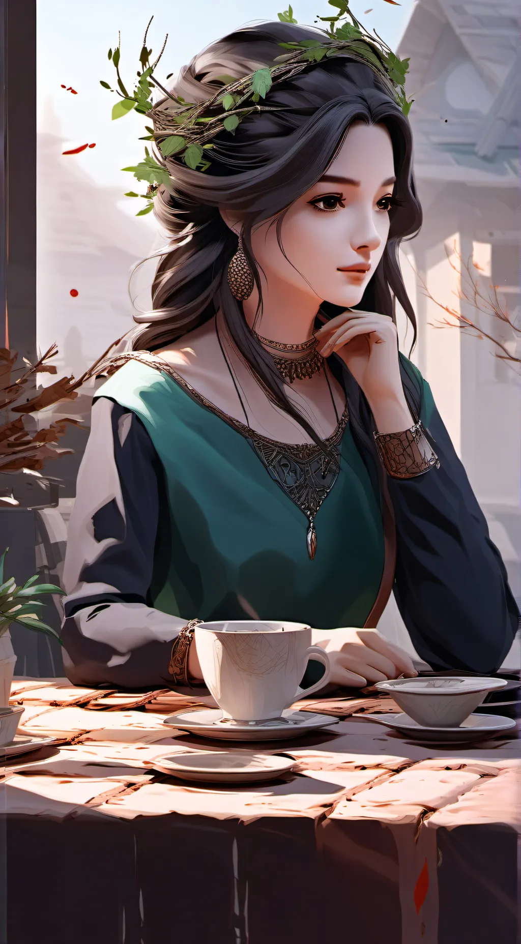 ai character: Ciara background