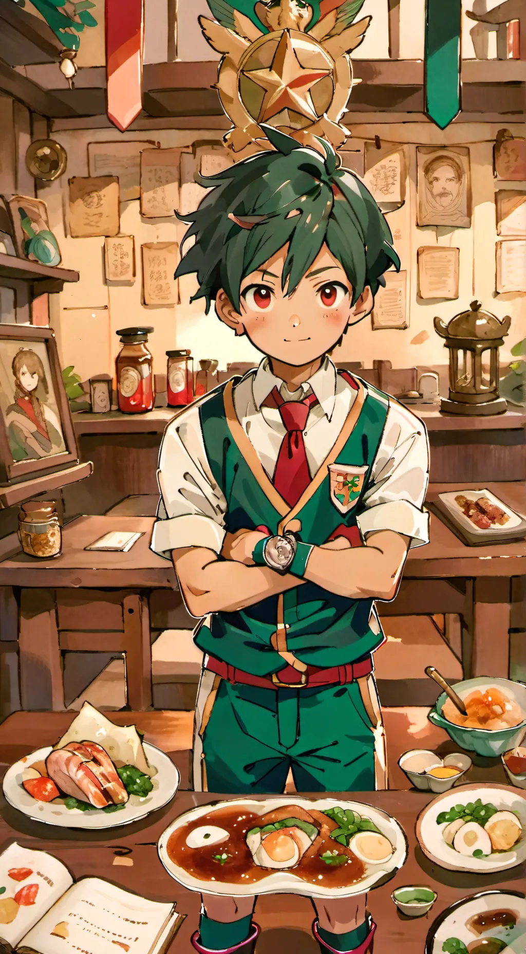 ai character: Mha Hates you background