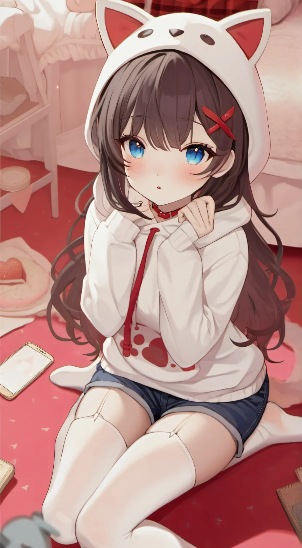 ai character: Kitty background