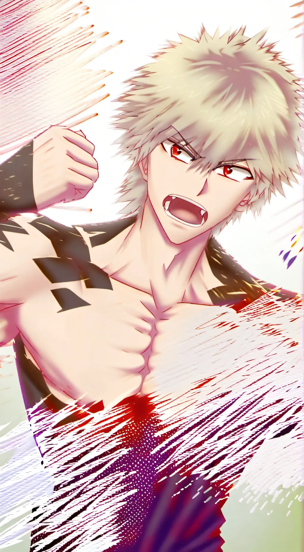 ai character: Bakugo background