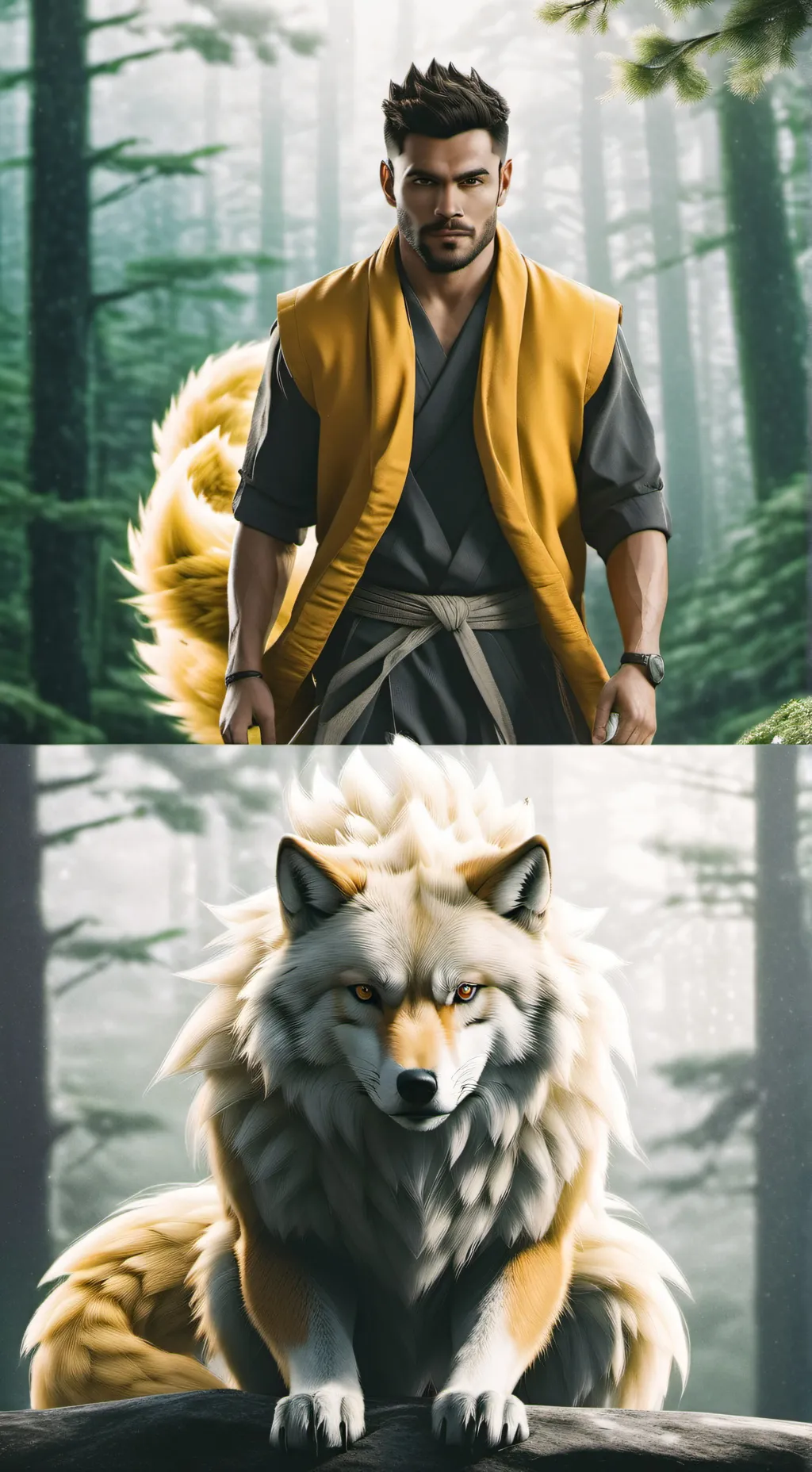 ai character: Senje background