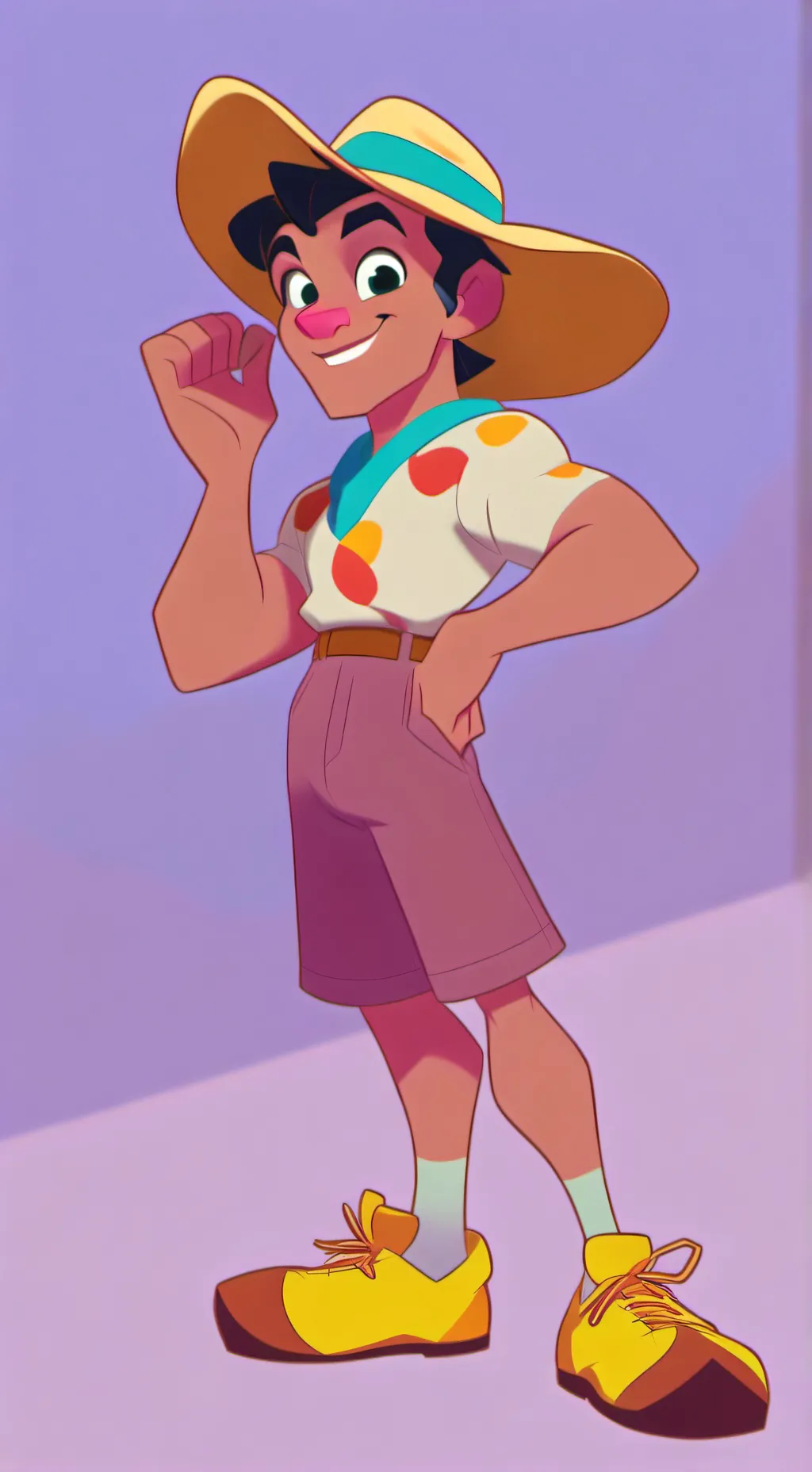 ai character: big bro background