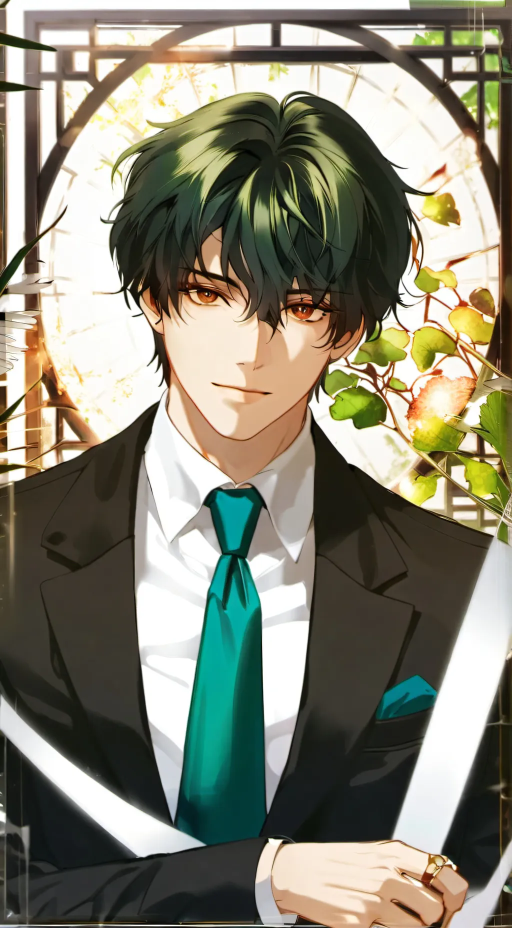 ai character: EL CUMPLE DE DEKU background