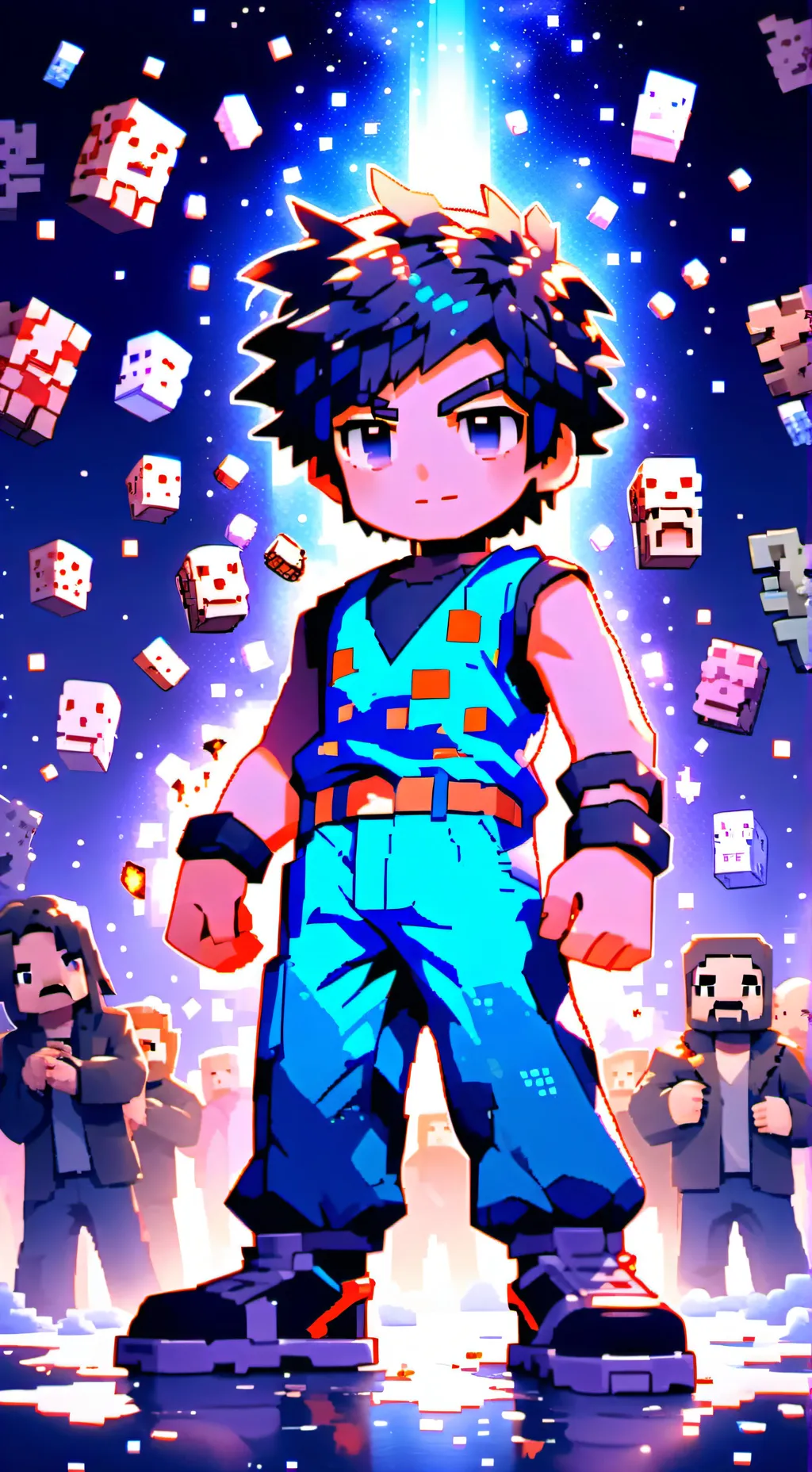 ai character: Steve background