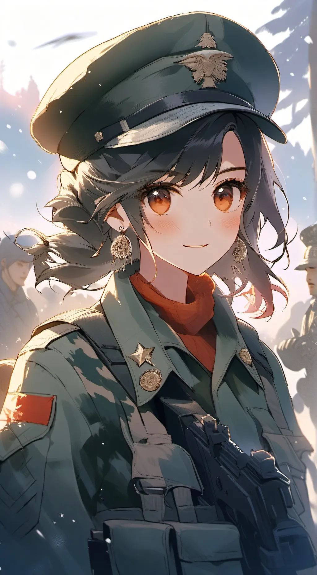 ai character: Sergeant Elara background